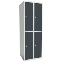 SMT skoleskap 2-delt 2 søyler antr.