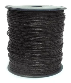 Smykkesnor syntetisk skinn sort
