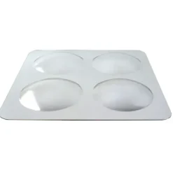 Speil 4 konvekse kupler