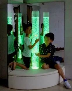 Speilhjørne til boblerør