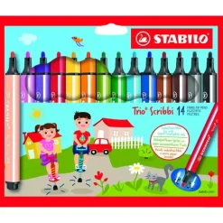 Stabilo ergonomiske tusjer