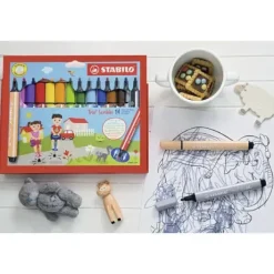 Stabilo ergonomiske tusjer