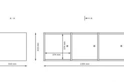 Stino personalgarderobe B3
