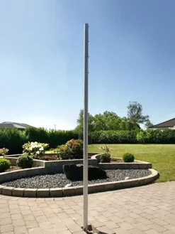 Stolpe i galvanisert stål