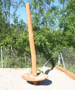 Stolpe til solseil med sandbord
