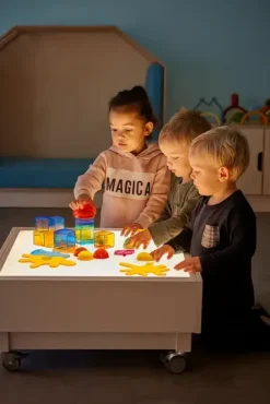 Store Nord lysbord bjørk