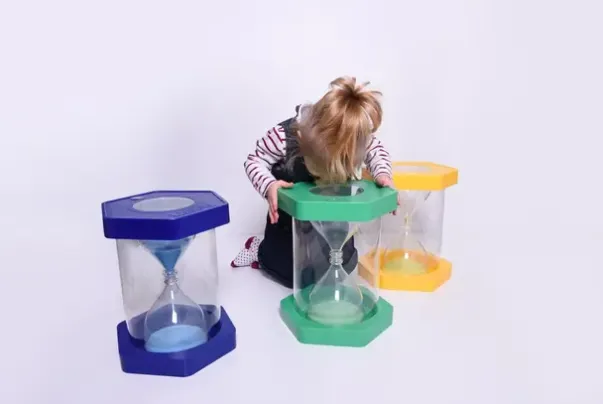 Stort timeglass 1 minutt