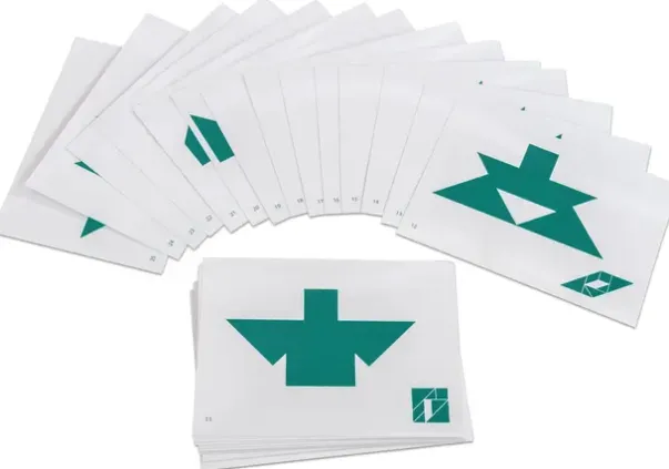 Tangram illustrasjonskort