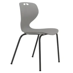 Tarris stol, sort understell grå