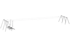 Taubane dobbel i stål