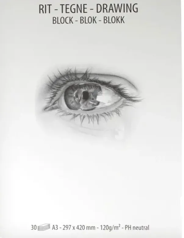 Tegneblokk A3