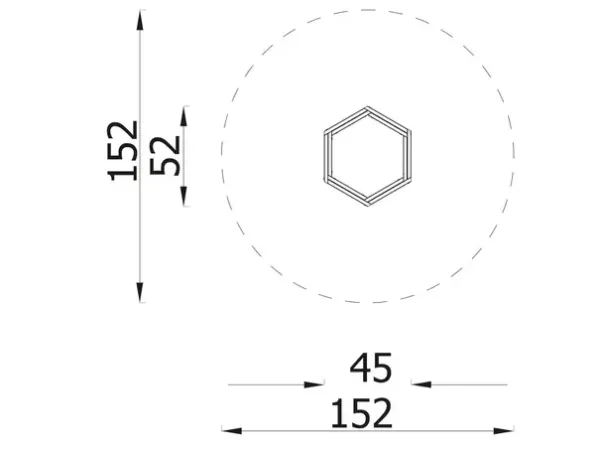Terra sanseramme sekskantet