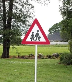 Trafikkskilt Barn i veien