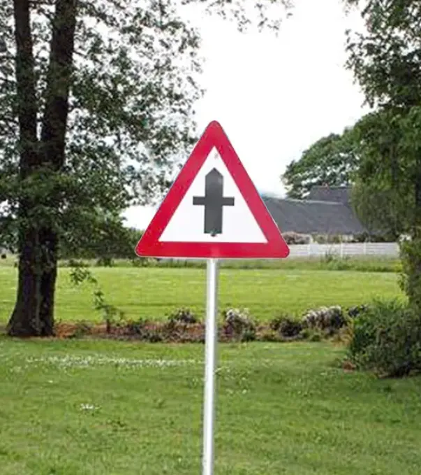 Trafikkskilt Veikryss