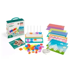 Transparent telle- og sorteringssett