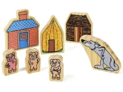 Tre små griser figurer