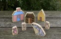 Tre små griser figurer