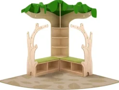 Trehuset lesehjørne