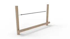 Trigonor Basic balansebom med tau