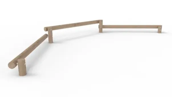 Trigonor Basic tredelt balansebom