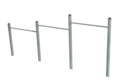 Trippelt kolbøttestativ