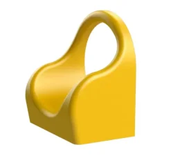 Tunnelsklie utløpsseksjon gul