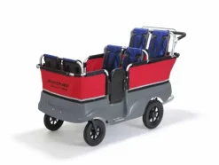 Turtle barnebuss med 6 seter