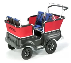 Turtle barnebuss med 4 seter