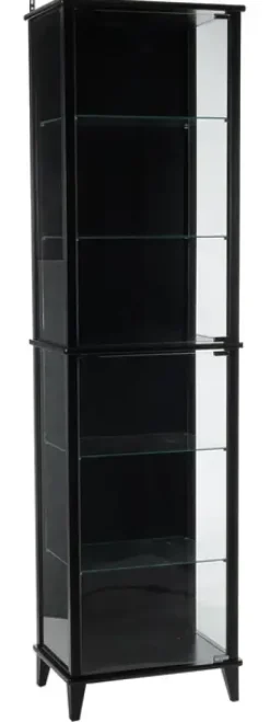 Utstillingsskap sort