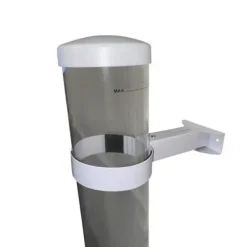 Veggfeste til liten boblesylinder