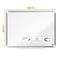 Whiteboardtavle Premium emaljert