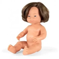 Wilma dukke med downs syndrom