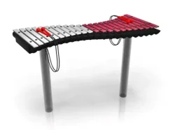 Xylophon duo forankring i jord