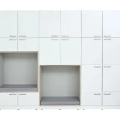 Zen skapseksjon med 2 lesehuler